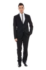 Meeste ülikond Calvin Klein, must hind ja info | Meeste ülikonnad | kaup24.ee
