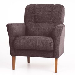 Pehme mööbli komplekt Katri 3+1, , pruun Inari 28, jalad - pähkel hind ja info | Pehme mööbli komplektid  | kaup24.ee