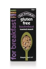 Gluteenivabad hommikumüsli Tatraga Eat Natural, 500 g, 5 tk kastis hind ja info | Hommikuhelbed | kaup24.ee
