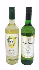 Valgete alkoholivabade veinide degustatsioonikomplekt, 700 ml hind ja info | Mittealkohoolsed joogid | kaup24.ee