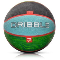 Korvpalli pall Meteor Dribble, suurus 7, sinine/roheline hind ja info | Korvpallid | kaup24.ee