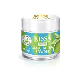 Matcha pulber KISSA Bio Matcha Green Tea Focus, 30 g hind ja info | Matcha pulber KISSA Bio Matcha Green Tea Focus, 30 g | kaup24.ee