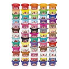 Plastiliin Play-Doh 65 tk. 60 erinevat värvi, 1,84 kg - (burst, sparkle, konfetti) - F1528 Hasbro hind ja info | Arendavad mänguasjad 3+ | kaup24.ee