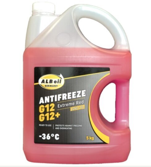 Antifriis ALB Extreme Red G12 / G12 + -36, 5 kg hind ja info | Antifriisid ja jahutusvedelikud | kaup24.ee