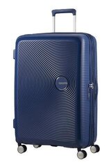 American Tourister suur reisikohver Soundbox Spinner Expandable 77cm, sinine hind ja info | Kohvrid, reisikotid | kaup24.ee