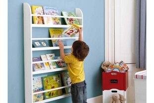 Raamaturiiul Vivense Montessori NI3-642, valge hind ja info | Lastetoa riiulid | kaup24.ee