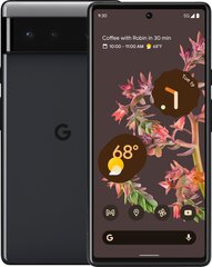 Google Pixel 6 5G, 128 GB, Dual SIM, Stormy Black hind ja info | Mobiiltelefonid | kaup24.ee