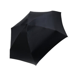 minikompaktne ja kerge musta värvi vihmavari hind ja info | Meeste vihmavarjud | kaup24.ee