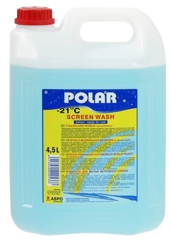Polar klaasipesuvedelik, sidrunilõhn -21 * C 4,L