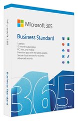 SW RET MICROSOFT 365 BUS STD/ENG P8 KLQ-00650 MS hind ja info | Microsoft Office, kontoritarkvara | kaup24.ee