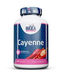 Toidulisand Haya Labs Cayenne (Cayenne’i pipra ekstrakt) 100 kaps., MP-1706/21 hind ja info | Salendavad lisandid | kaup24.ee