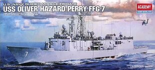 Liimitav mudel Academy 14102 USS OLIVIER HAZARD PERRY FFG-7 1/350 hind ja info | Liimitavad mudelid | kaup24.ee