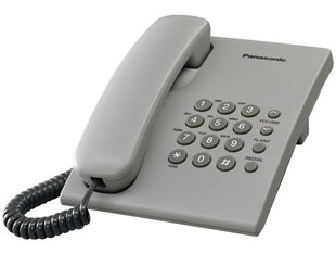 Lauatelefon Panasonic KX-TS500FXH, Valge hind ja info | Lauatelefonid | kaup24.ee