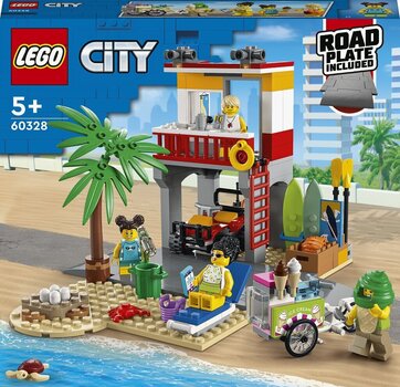 60328 LEGO® City Ranna vetelpäästejaam hind ja info | Kokkupandavad mänguasjad | kaup24.ee