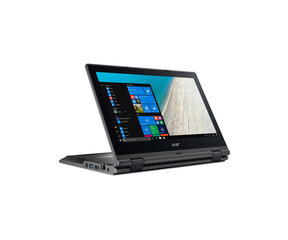 Acer TravelMate Spin B118-RN; Intel Pentium N4200 Quad Core(4C/4T,1.1/2.5GHz)|Intel HD 505|Windows 10|128GB M.2 2280 SSD|4GB RAM| 11.1"FHD(1920x1080)16:9 Multitouch IPS LED|802.11ac+BT,dual-band|Webcam+Mic+SD|US KB|HDMI,USB,ETHERNET,AUDIOJACK|Uuendatud hind ja info | Sülearvutid | kaup24.ee