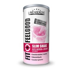 Toidukorra asendaja Layenberger Fit + Feelgood, punane mari - jogurt, 396 g hind ja info | Salendavad lisandid | kaup24.ee