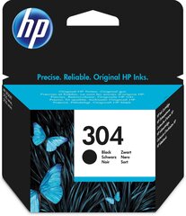 Tindikassett HP 304, must hind ja info | Tindiprinteri kassetid | kaup24.ee