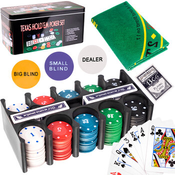 Texase pokkerikomplekt hind ja info | Hasartmängud, pokker | kaup24.ee