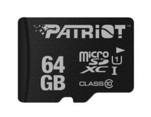 Patriot PSF64GMDC10, 64GB, microSDHC hind ja info | Mälupulgad | kaup24.ee