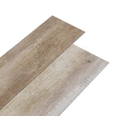 Põrandapaneelid vidaXL, pleegitatud puit, PVC, 5,21 m², 2 mm hind ja info | Laminaatpõrandad | kaup24.ee
