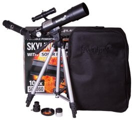 Teleskoop Levenhuk Skyline Travel Sun 50 hind ja info | Mikroskoobid ja teleskoobid | kaup24.ee