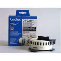 Brother DK-22214 DK22214 etikettide rull - hind ja info | Printeritarvikud | kaup24.ee