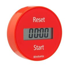 Elektrooniline stopper koos magnetiga Brabantia, punane hind ja info | Sammulugejad, kronomeetrid, pulsikellad | kaup24.ee