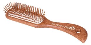 Puidust juuksehari Reed Eco Nature II hind ja info | Juukseharjad, kammid, juuksuri käärid | kaup24.ee