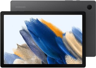 Tahvelarvuti Samsung Galaxy Tab A8 (2022), WiFi + LTE, 128GB, tumehall - SM-X205NZAFEUE hind ja info | Tahvelarvutid | kaup24.ee