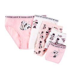 Tüdrukute aluspüksid Cool Club Minnie Hiir (Minnie Mouse), 5 paari, LUG2410010-00 hind ja info | Tüdrukute aluspesu | kaup24.ee