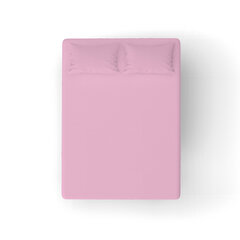 KOODI kummiga voodilina, roosa, 120 x 200 + 25 cm hind ja info | Voodilinad | kaup24.ee