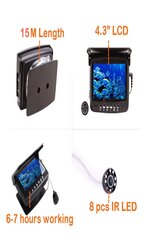 4,3-tolline veealuse kalapüügi kaamera DVR hind ja info | Nutiseadmed ja aksessuaarid | kaup24.ee