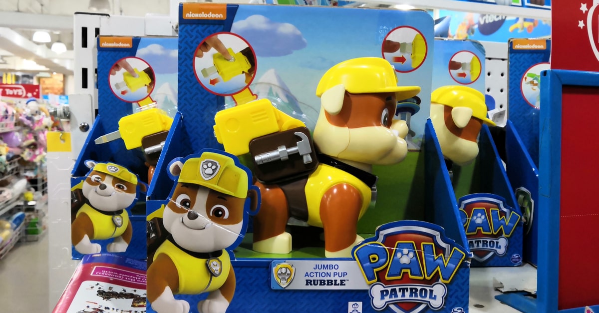 paw patrol mänguasjad